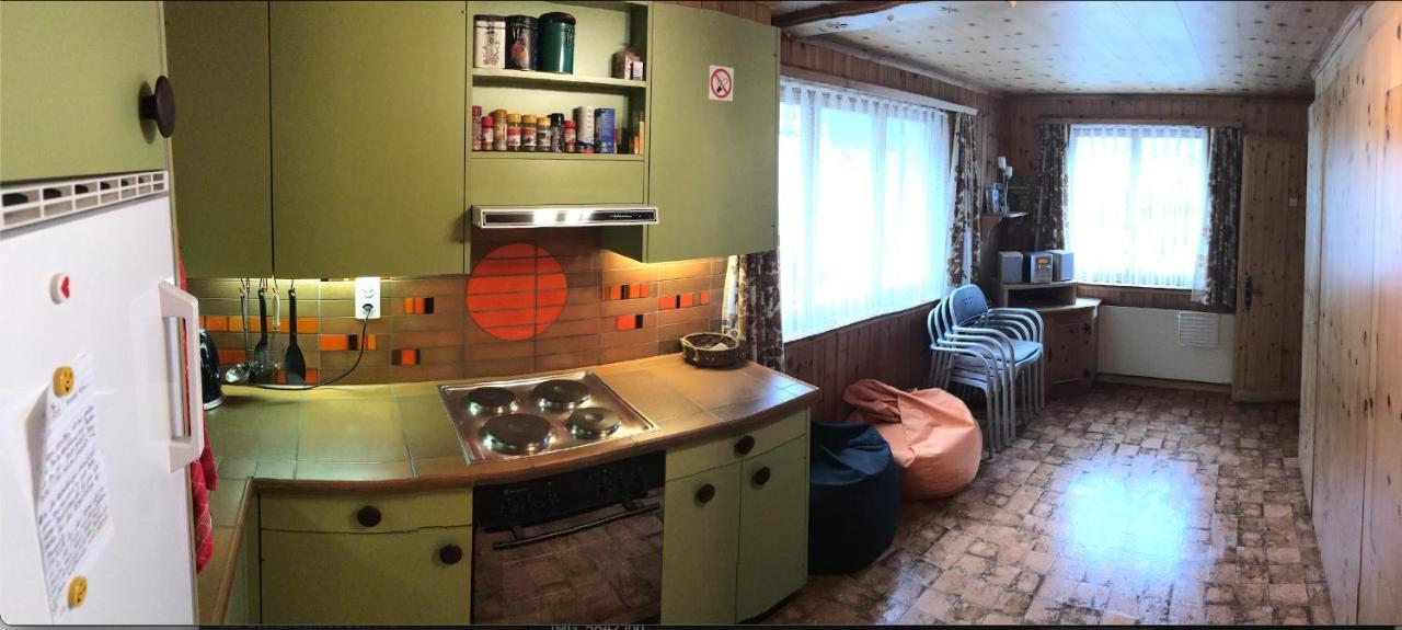 Ferienwohnung Im Chalet Boubou Wiler Экстерьер фото